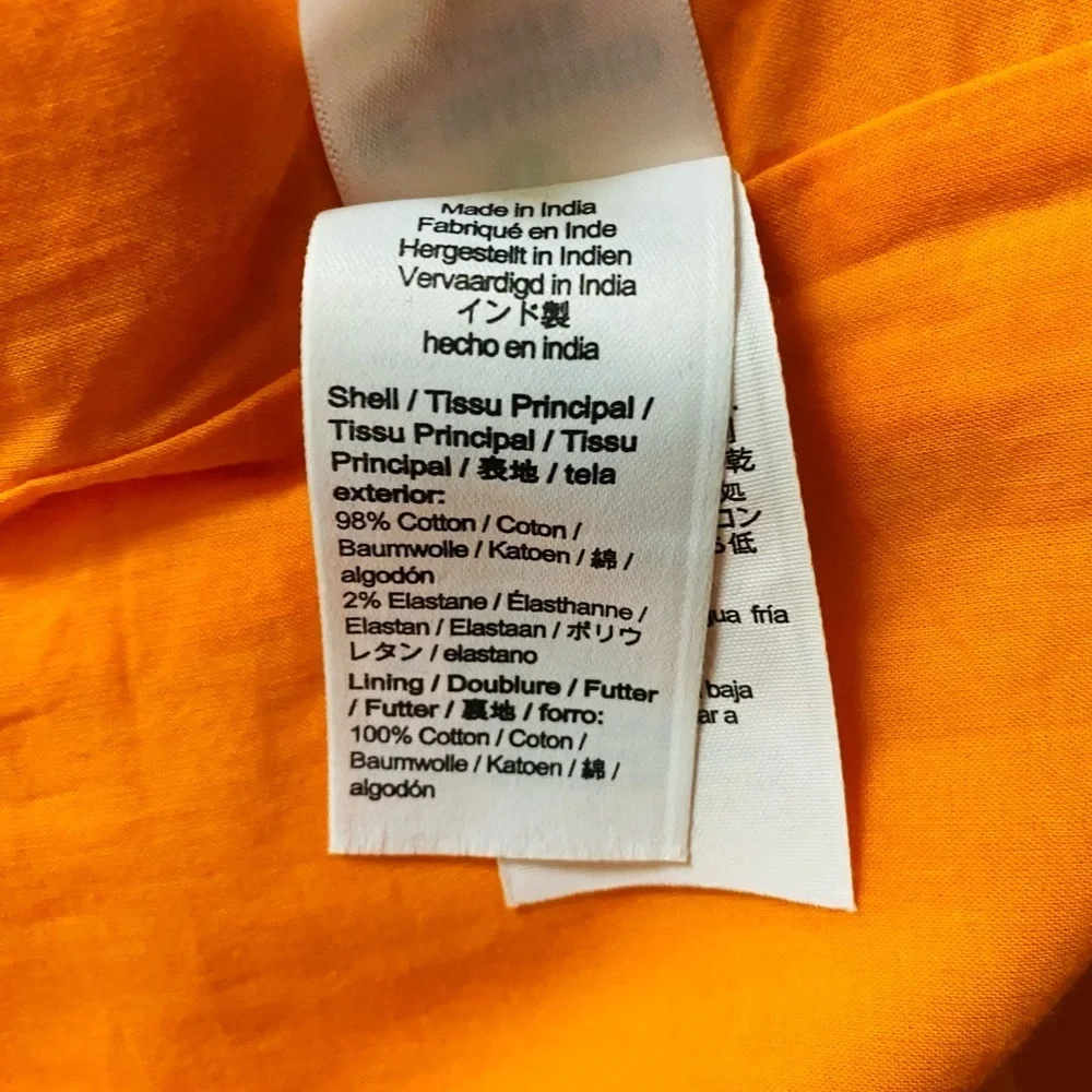 J. Crew Women Tie-neck Cotton Sleeveless Coastal Vacation Mini Shift Dress Sz  2 - Picture 12 of 14